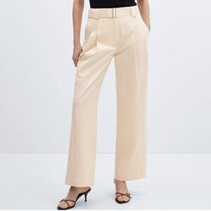 Mango Pleated 'Myriam' Trousers - NWT | sz 4 (UK 36)